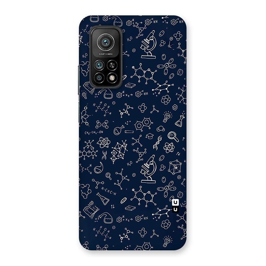 Chemistry Doodle Art Back Case for Mi 10T 5G
