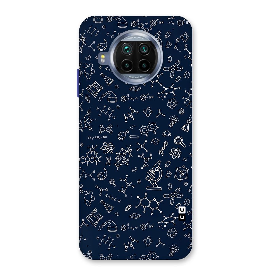 Chemistry Doodle Art Back Case for Mi 10i