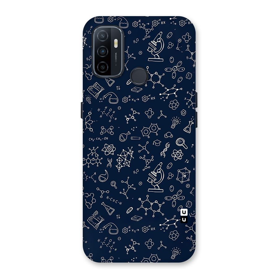 Chemistry Doodle Art Back Case for Oppo A32