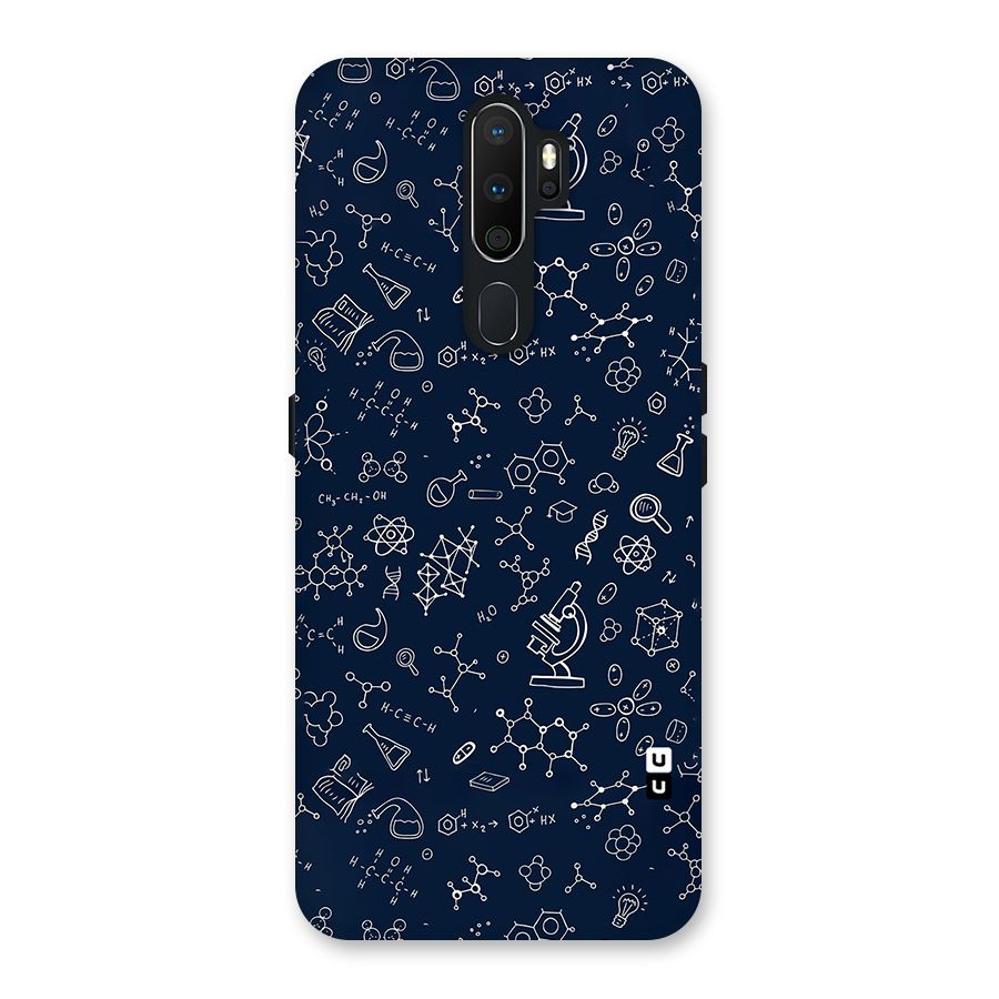 Chemistry Doodle Art Back Case for Oppo A5 (2020)