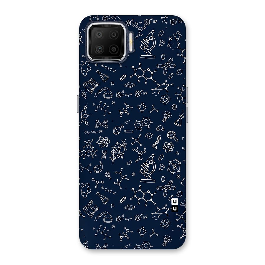 Chemistry Doodle Art Back Case for Oppo F17