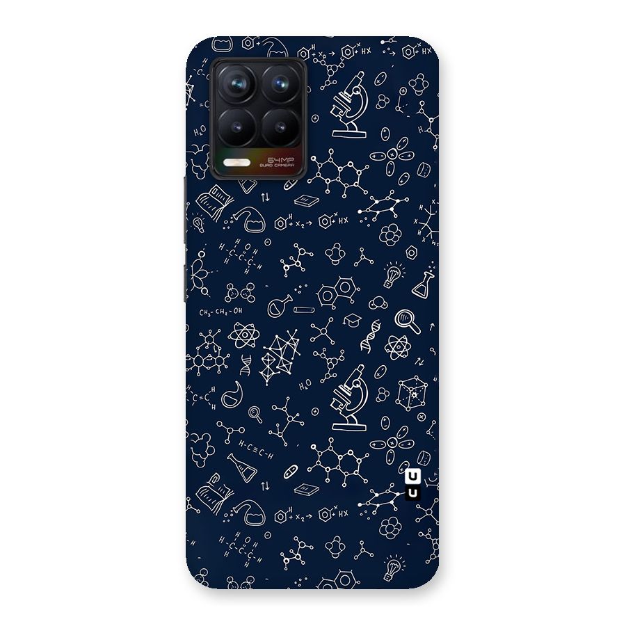 Chemistry Doodle Art Back Case for Realme 8