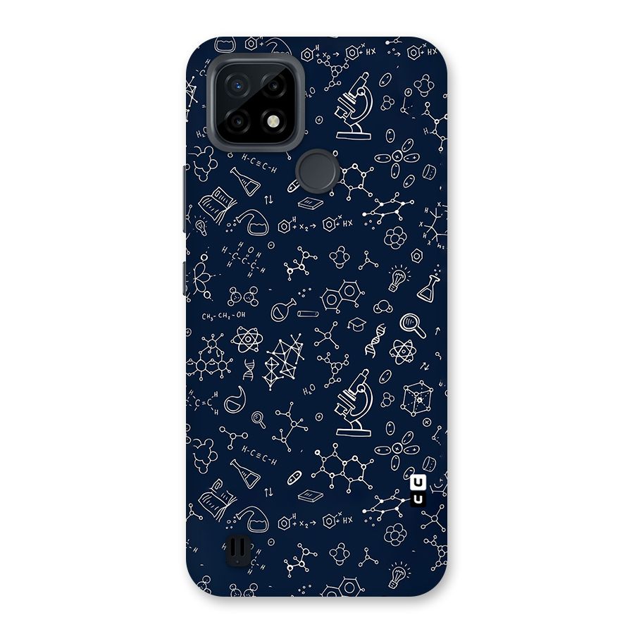 Chemistry Doodle Art Back Case for Realme C21