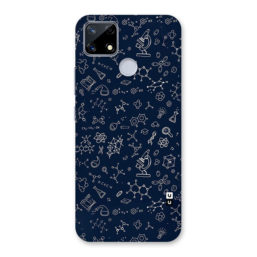 Chemistry Doodle Art Back Case for Realme Narzo 20