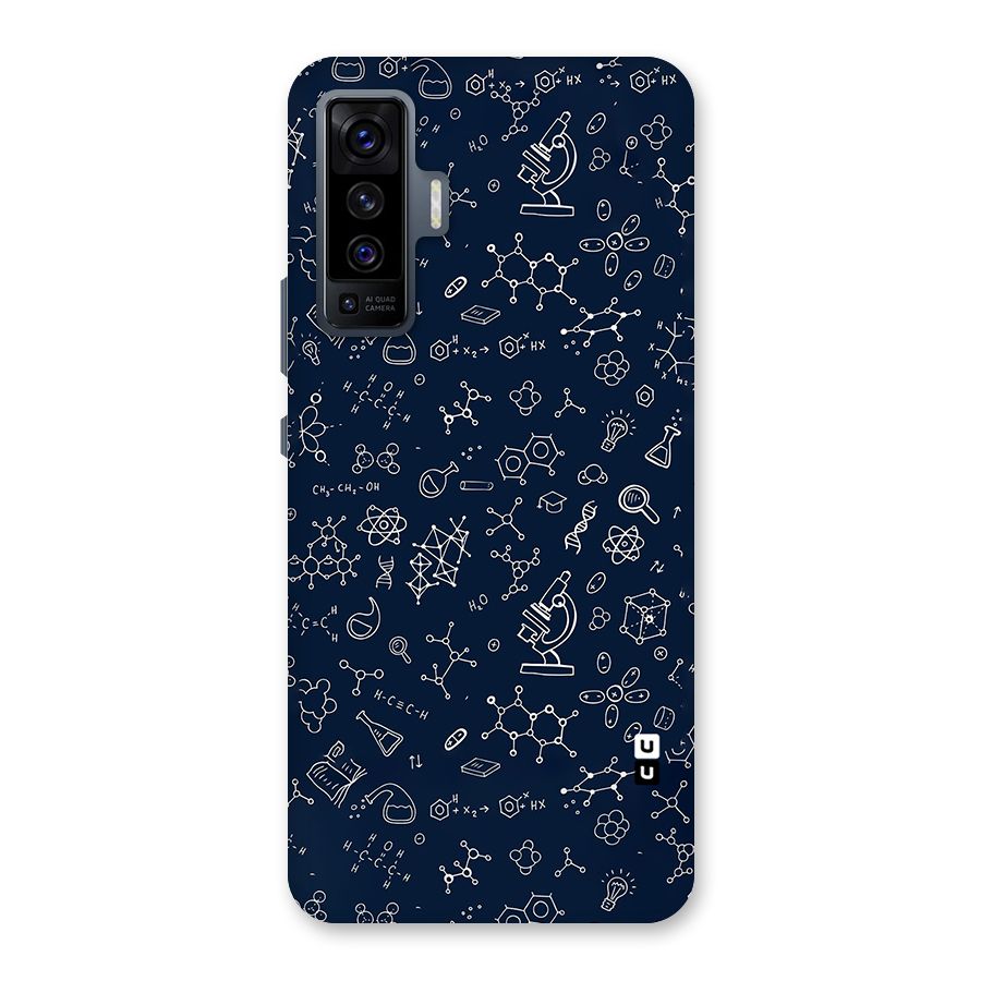 Chemistry Doodle Art Back Case for Vivo X50
