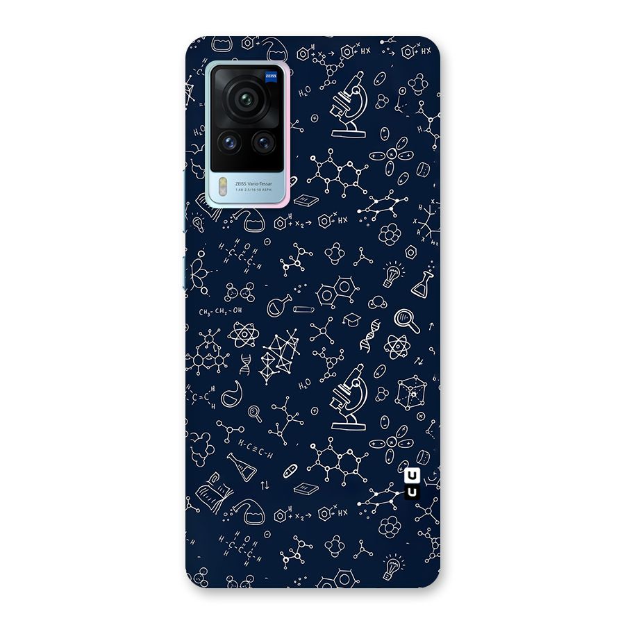 Chemistry Doodle Art Back Case for Vivo X60 Pro
