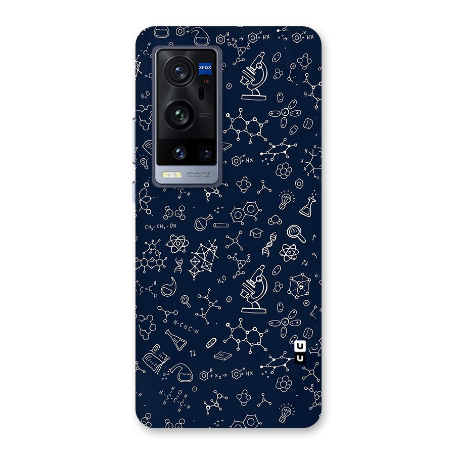Chemistry Doodle Art Back Case for Vivo X60 Pro Plus