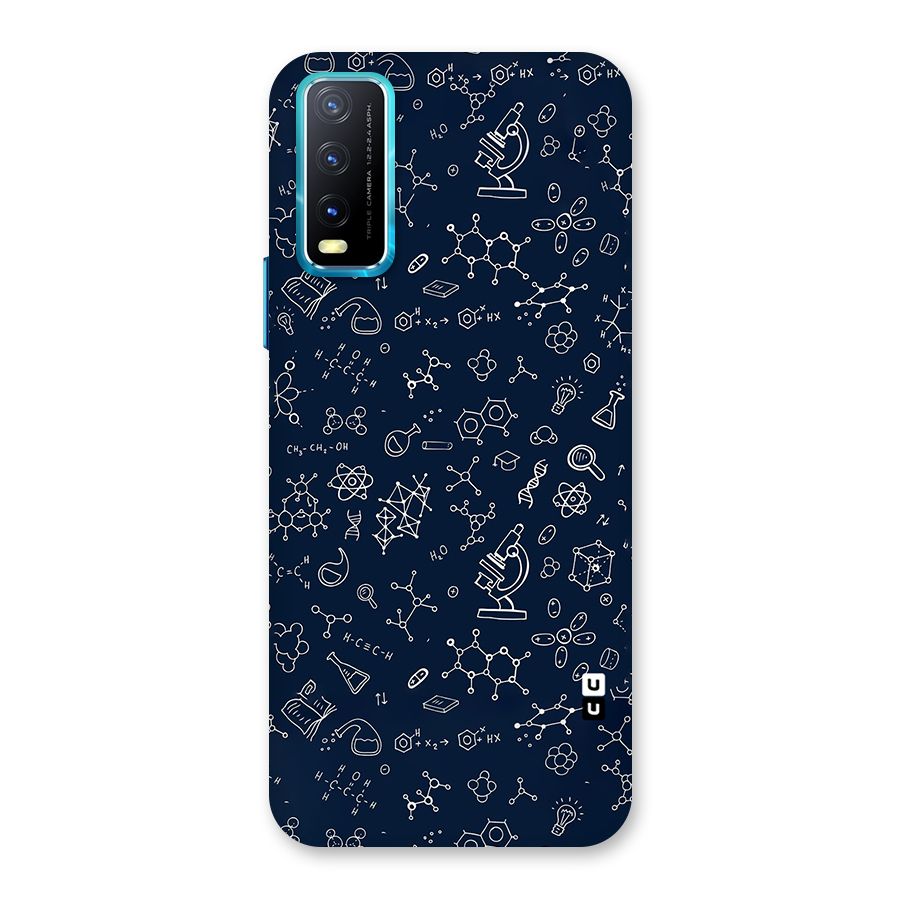 Chemistry Doodle Art Back Case for Vivo Y20A