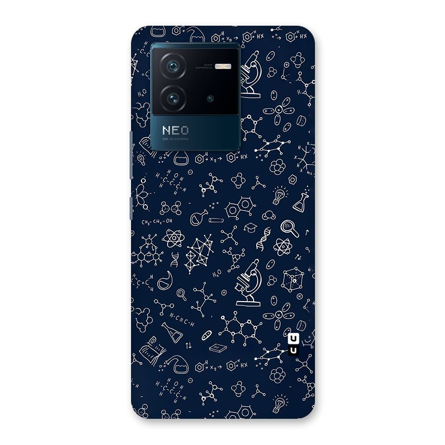 Chemistry Doodle Art Back Case for Vivo iQOO Neo 6 5G