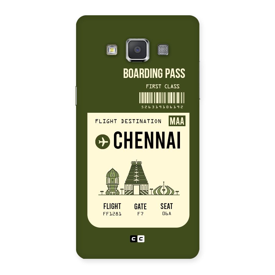 Chennai Boarding Pass Back Case for Galaxy Grand Max