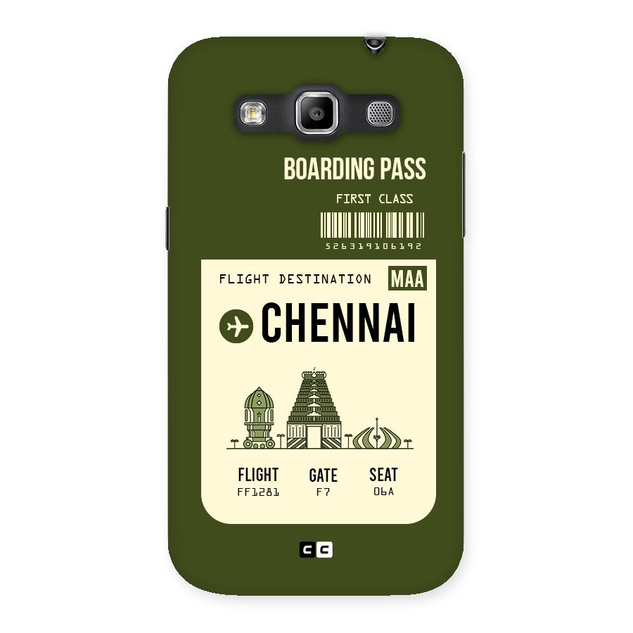 Chennai Boarding Pass Back Case for Galaxy Grand Quattro