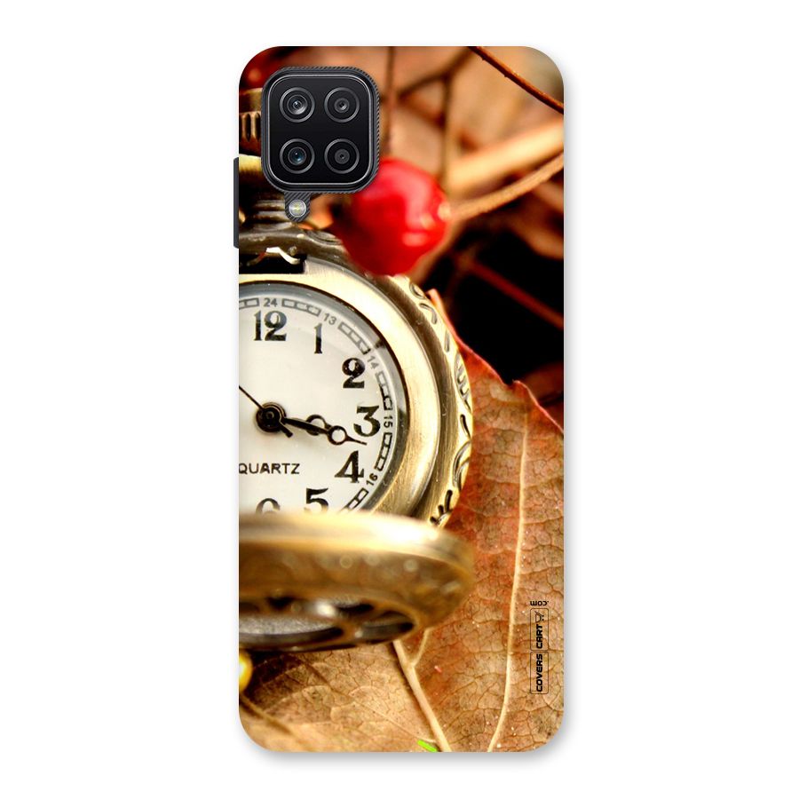 Cherry And Clock Back Case for Galaxy A12
