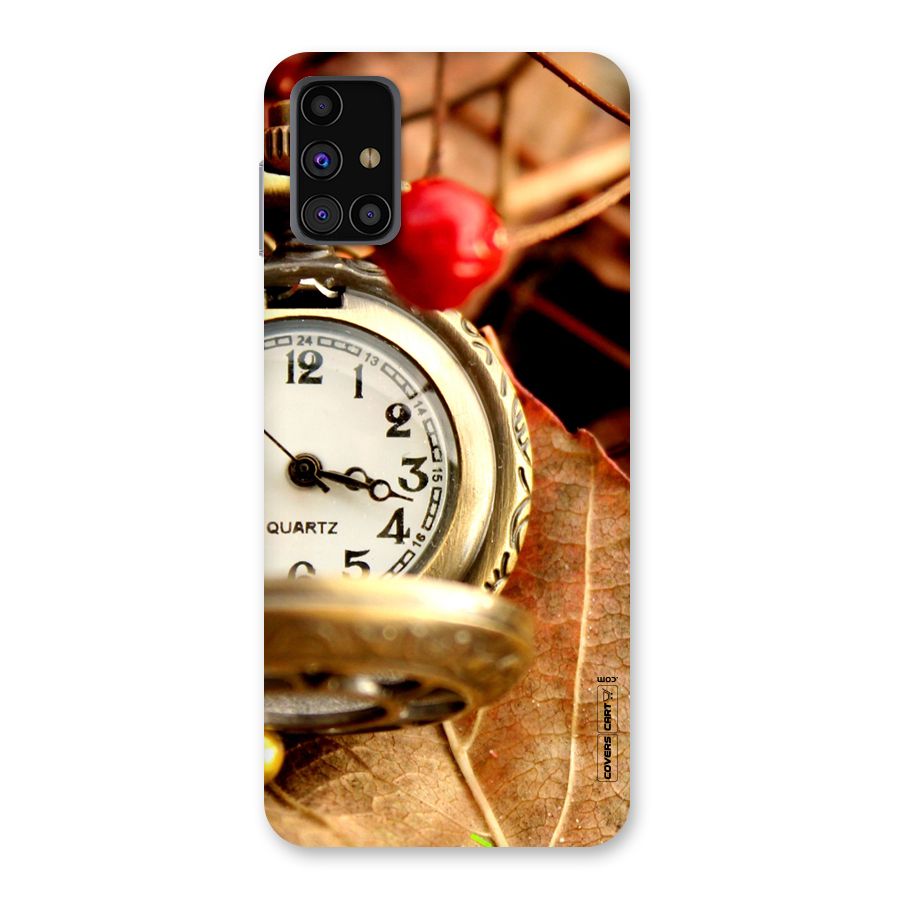 Cherry And Clock Back Case for Galaxy M31s