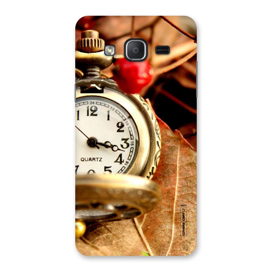 Cherry And Clock Back Case for Galaxy On7 2015