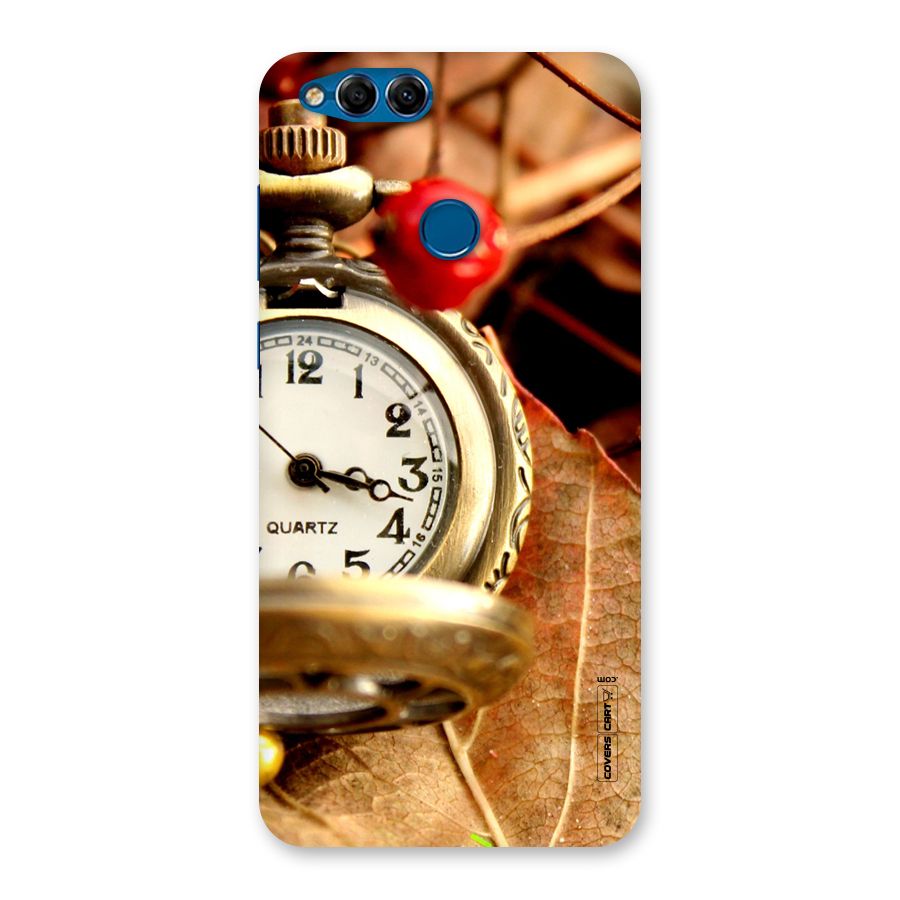 Cherry And Clock Back Case for Honor 7X