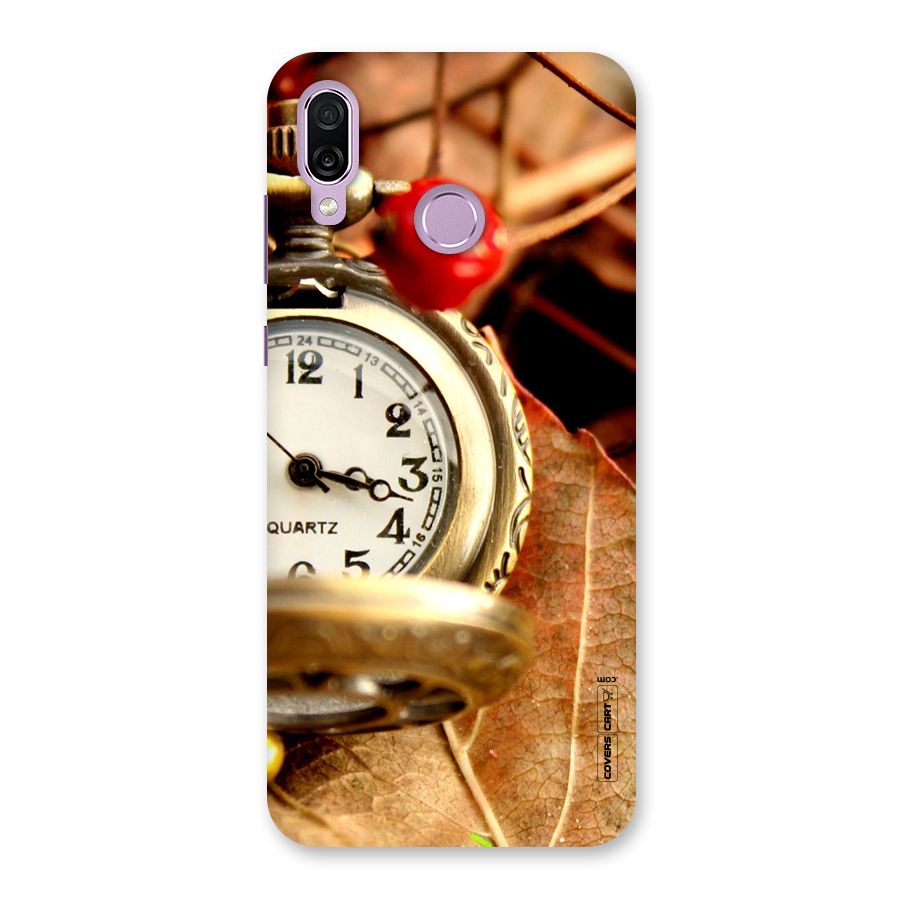 Cherry And Clock Back Case for Honor Play