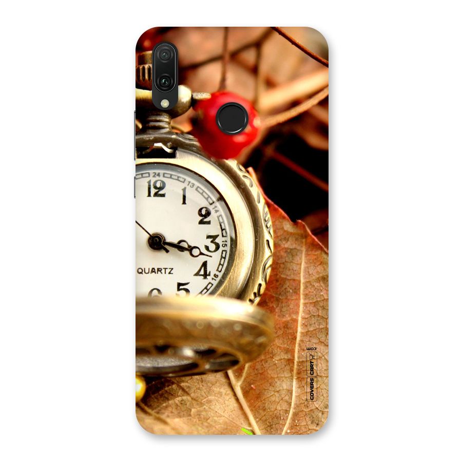 Cherry And Clock Back Case for Huawei Y9 (2019)