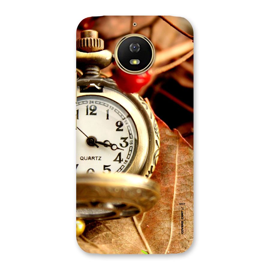 Cherry And Clock Back Case for Moto G5s