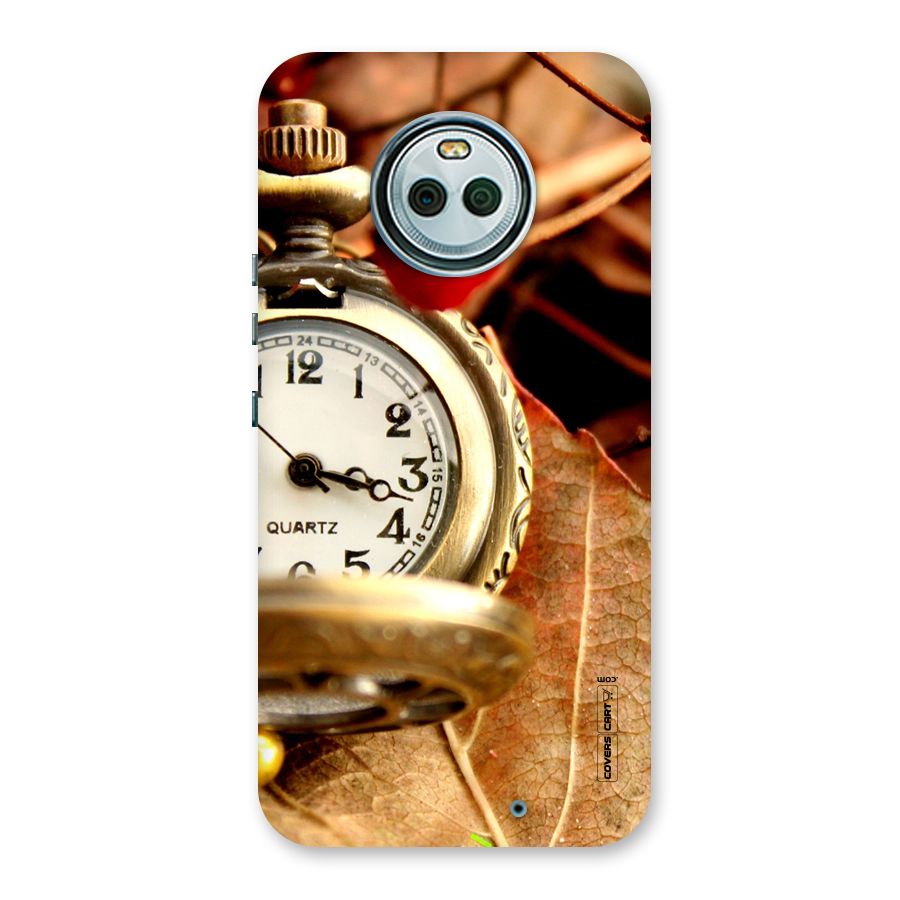 Cherry And Clock Back Case for Moto X4