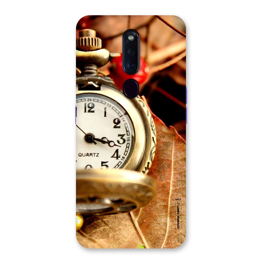 Cherry And Clock Back Case for Oppo F11 Pro
