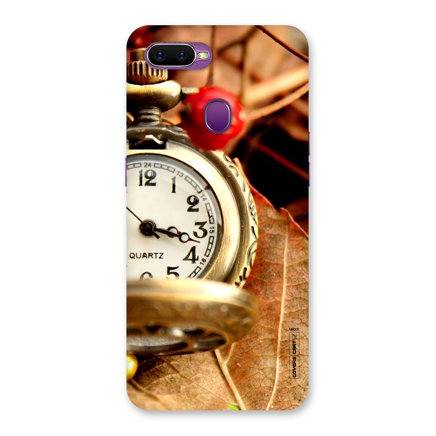 Cherry And Clock Back Case for Oppo F9