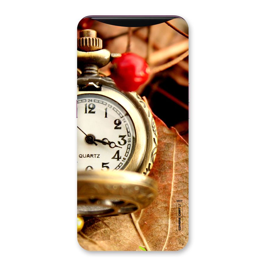 Cherry And Clock Back Case for Oppo Find X