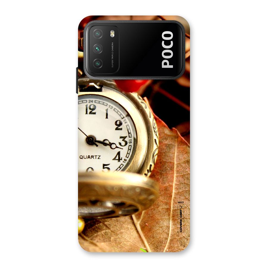 Cherry And Clock Back Case for Poco M3