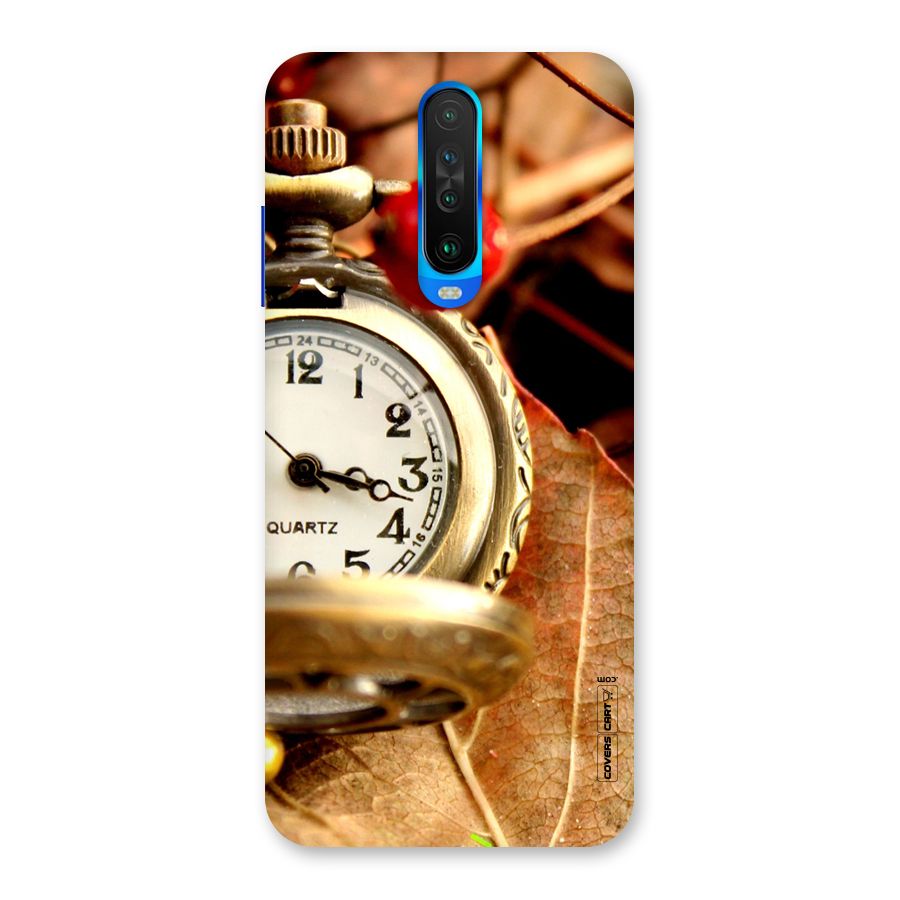 Cherry And Clock Back Case for Poco X2