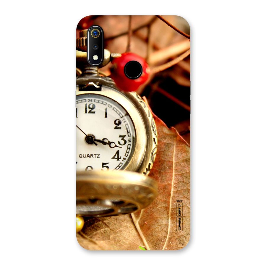 Cherry And Clock Back Case for Realme 3