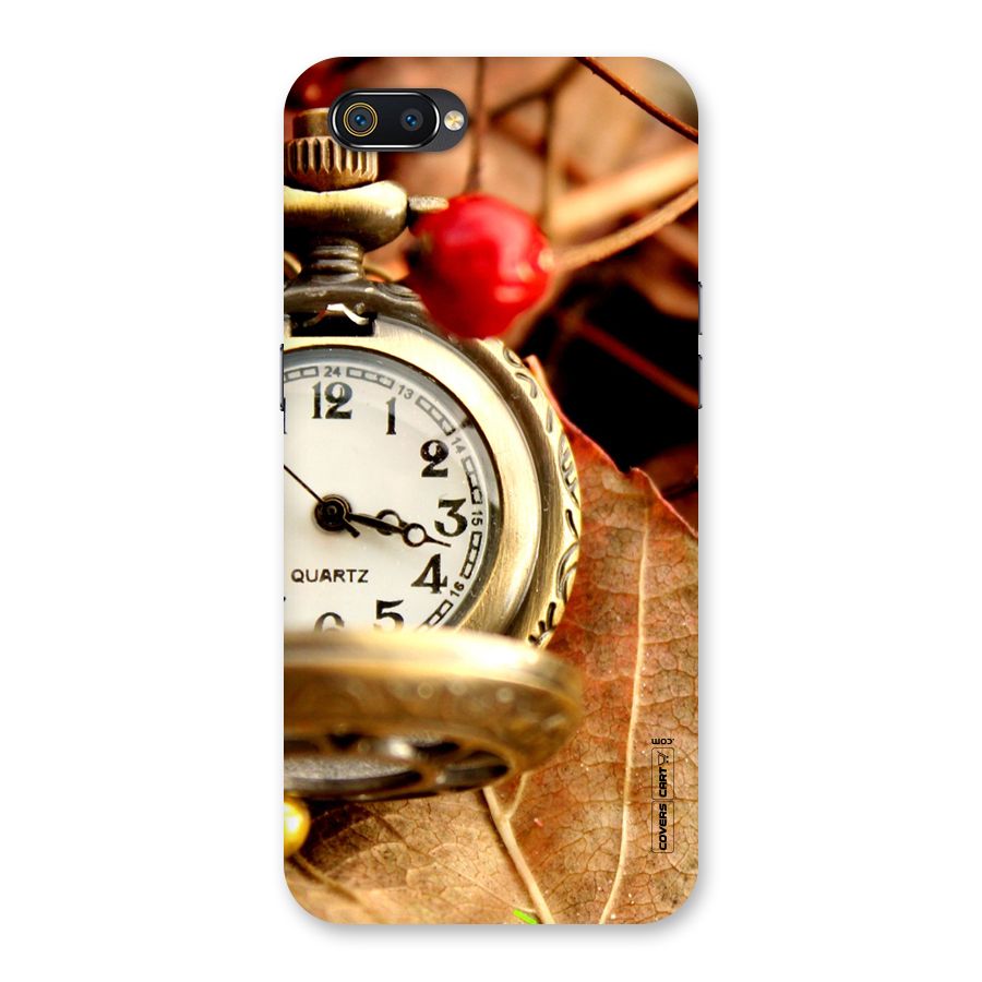 Cherry And Clock Back Case for Realme C2