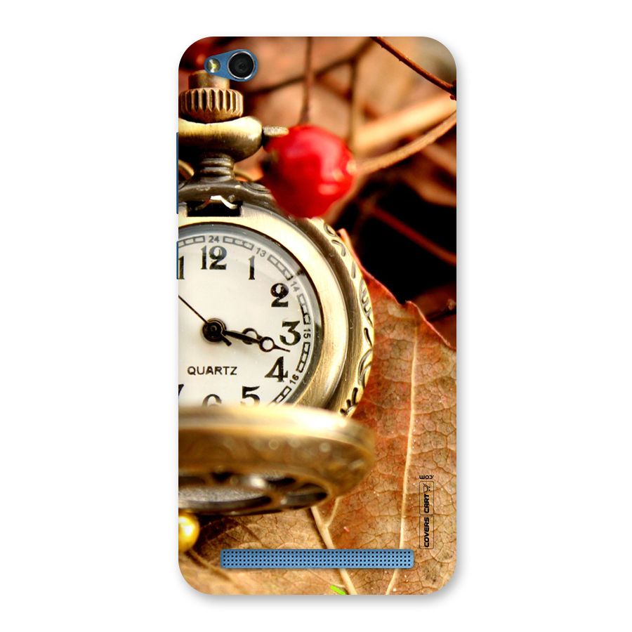 Cherry And Clock Back Case for Redmi 5A