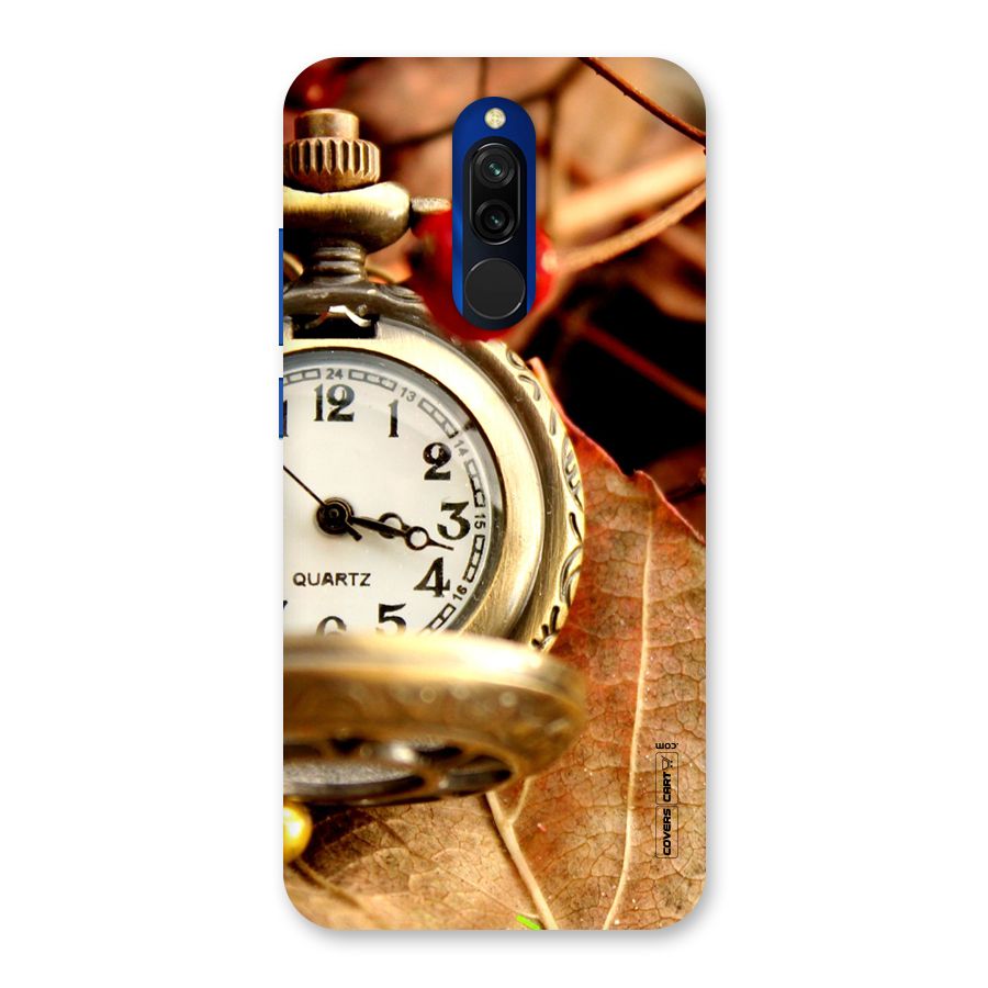 Cherry And Clock Back Case for Redmi 8