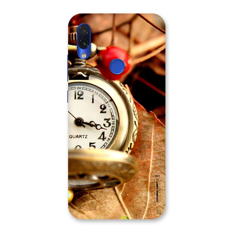 Cherry And Clock Back Case for Redmi Note 7