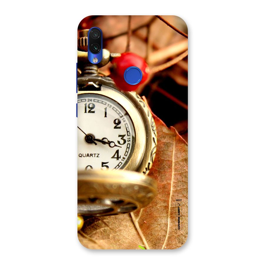 Cherry And Clock Back Case for Redmi Note 7S