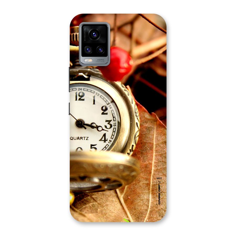 Cherry And Clock Back Case for Vivo V20