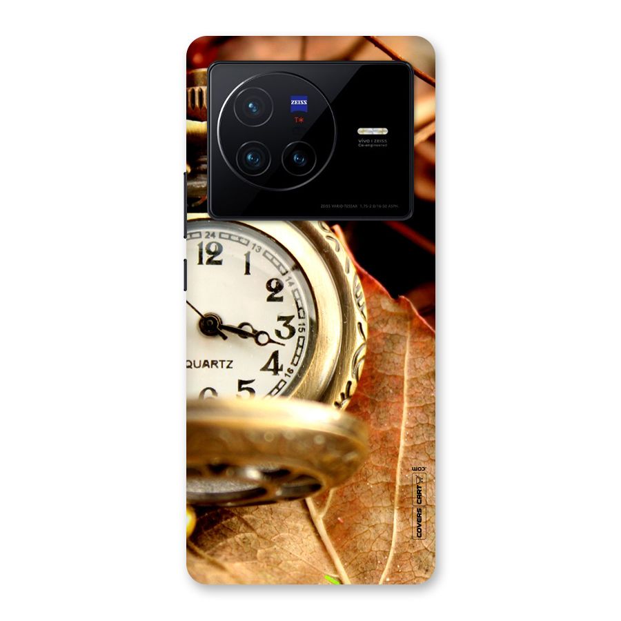 Cherry And Clock Back Case for Vivo X80