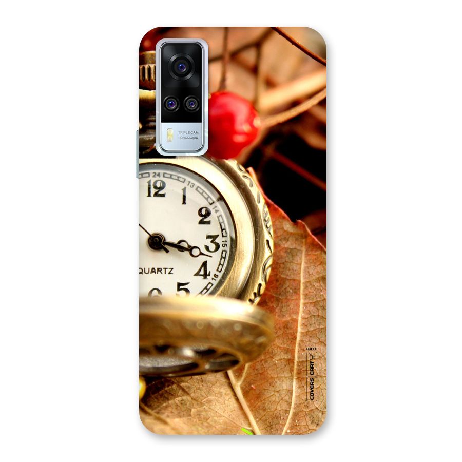 Cherry And Clock Back Case for Vivo Y31