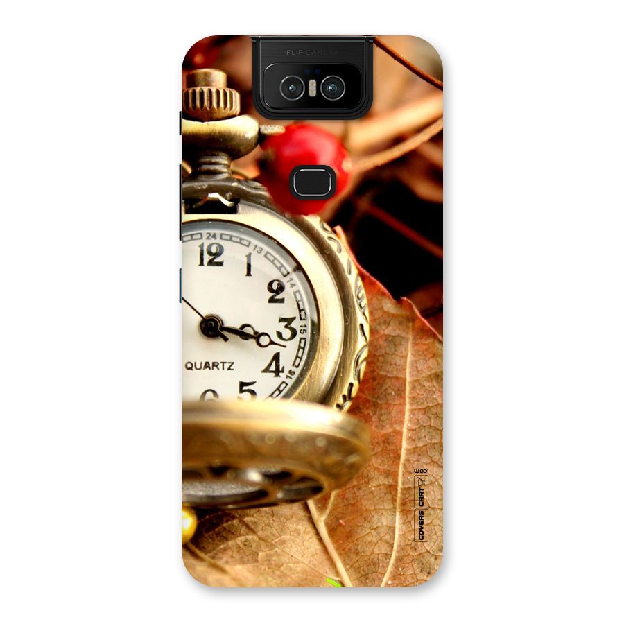 Cherry And Clock Back Case for Zenfone 6z