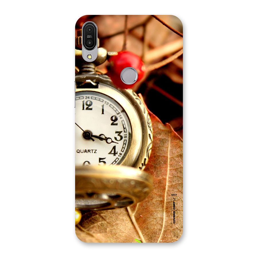 Cherry And Clock Back Case for Zenfone Max Pro M1