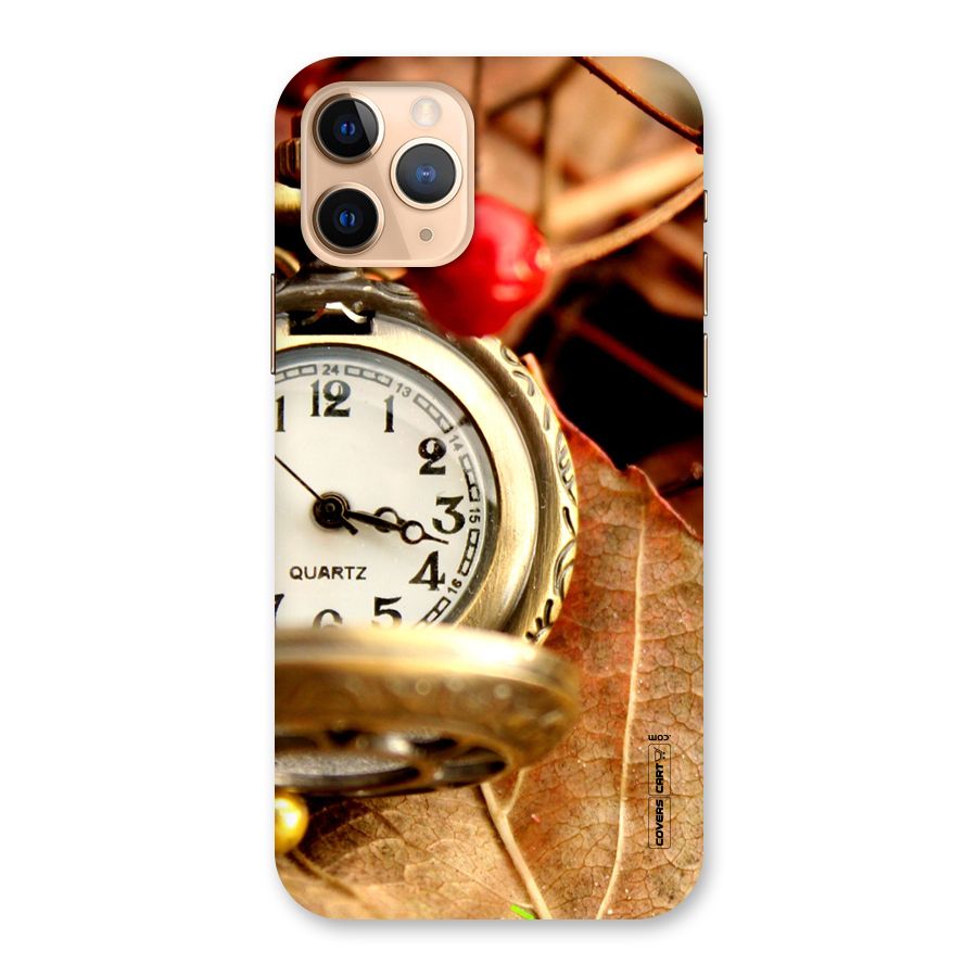 Cherry And Clock Back Case for iPhone 11 Pro