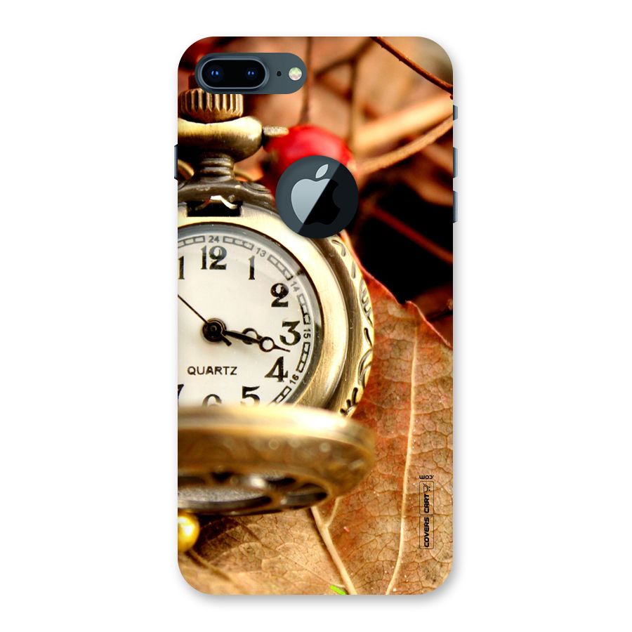 Cherry And Clock Back Case for iPhone 7 Plus Logo Cut