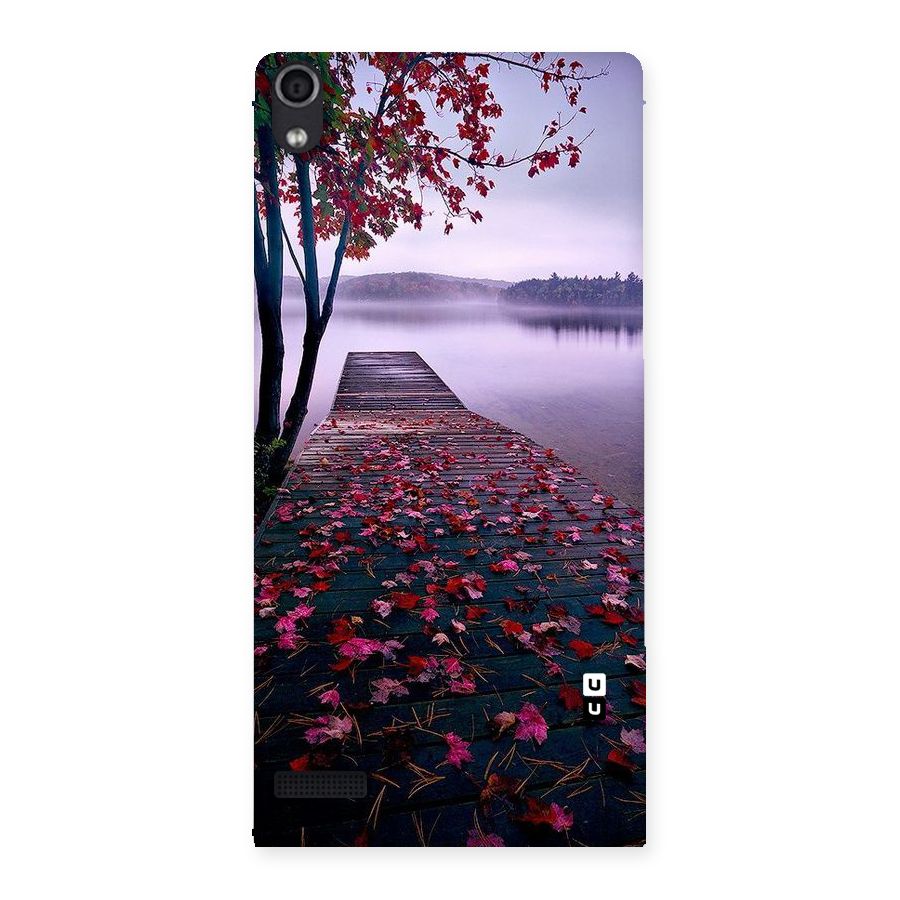 Cherry Blossom Dock Back Case for Ascend P6