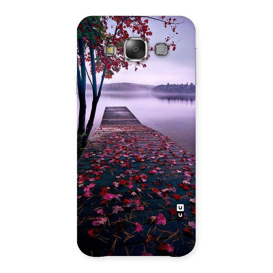 Cherry Blossom Dock Back Case for Galaxy E7
