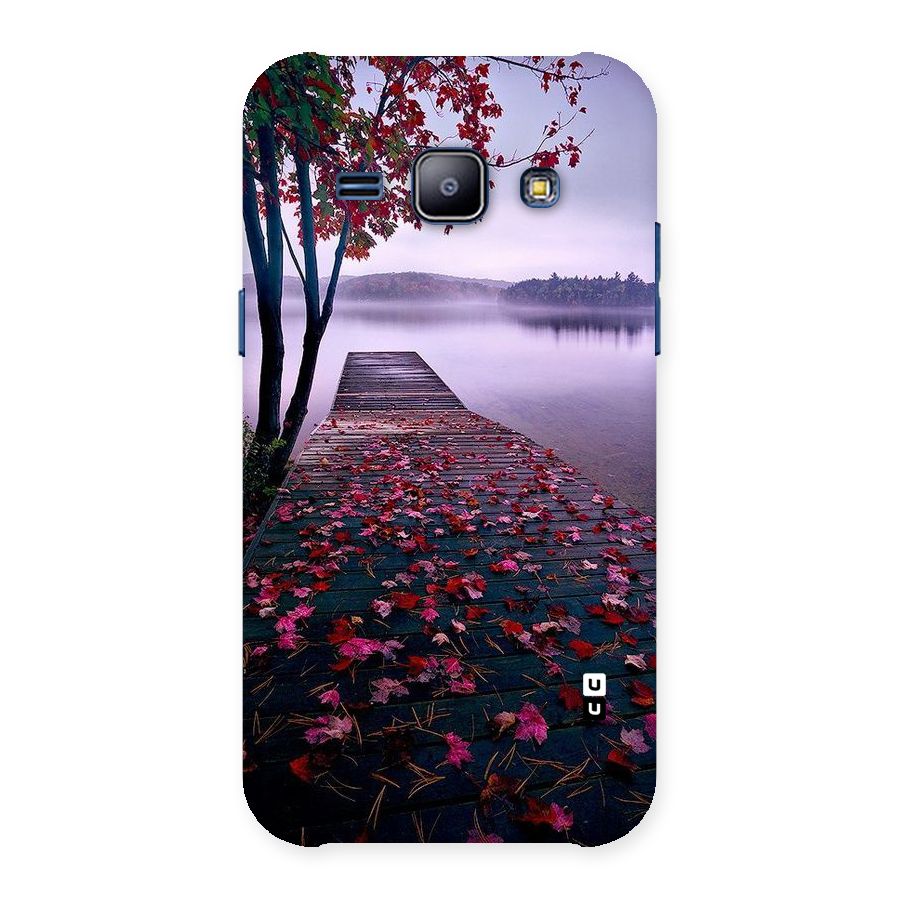 Cherry Blossom Dock Back Case for Galaxy J1
