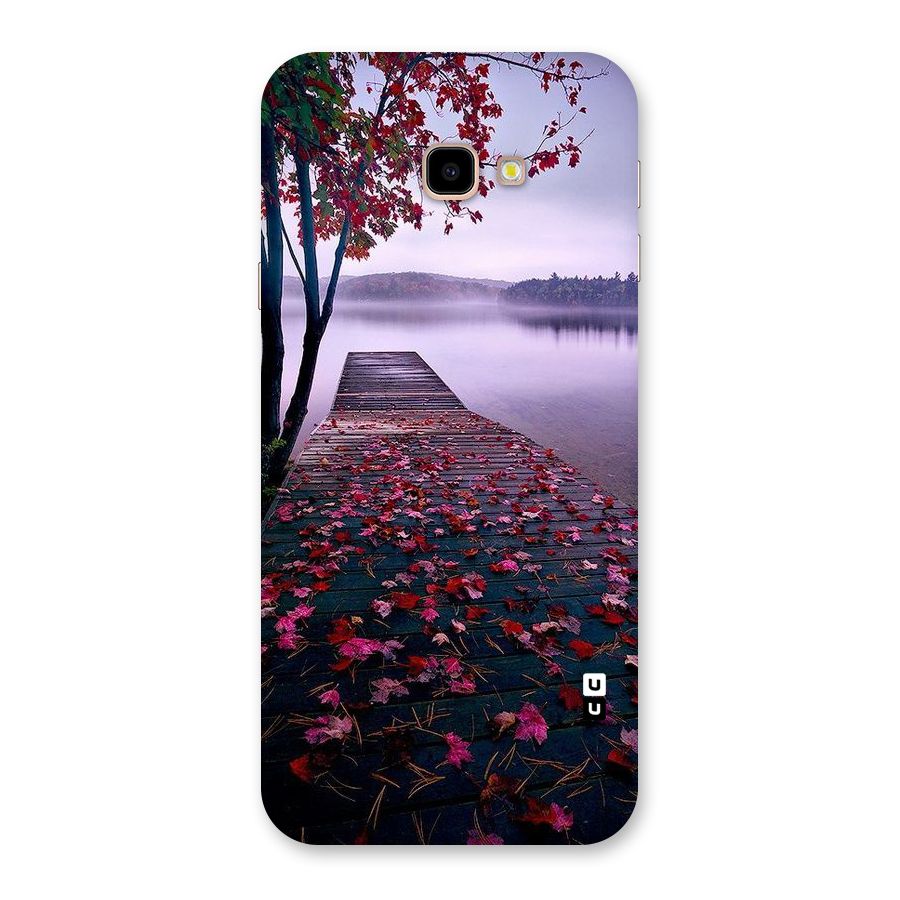 Cherry Blossom Dock Back Case for Galaxy J4 Plus