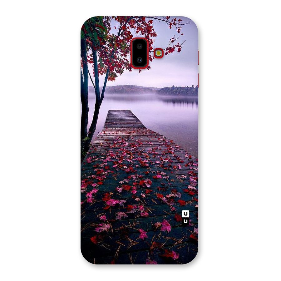 Cherry Blossom Dock Back Case for Galaxy J6 Plus
