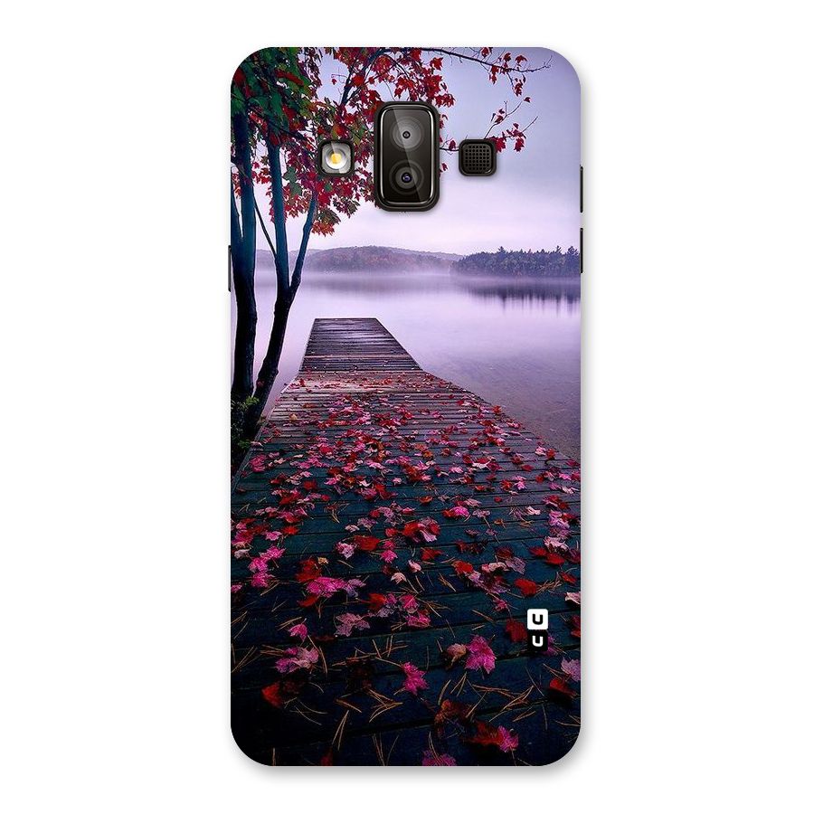 Cherry Blossom Dock Back Case for Galaxy J7 Duo