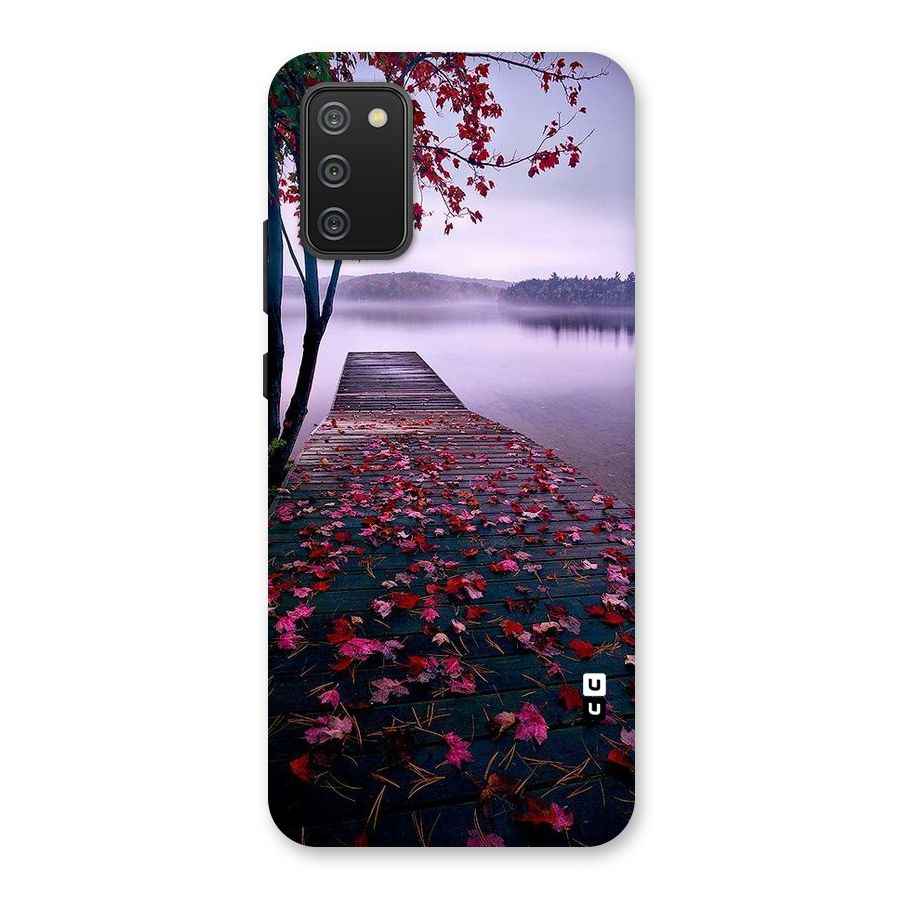 Cherry Blossom Dock Back Case for Galaxy M02s