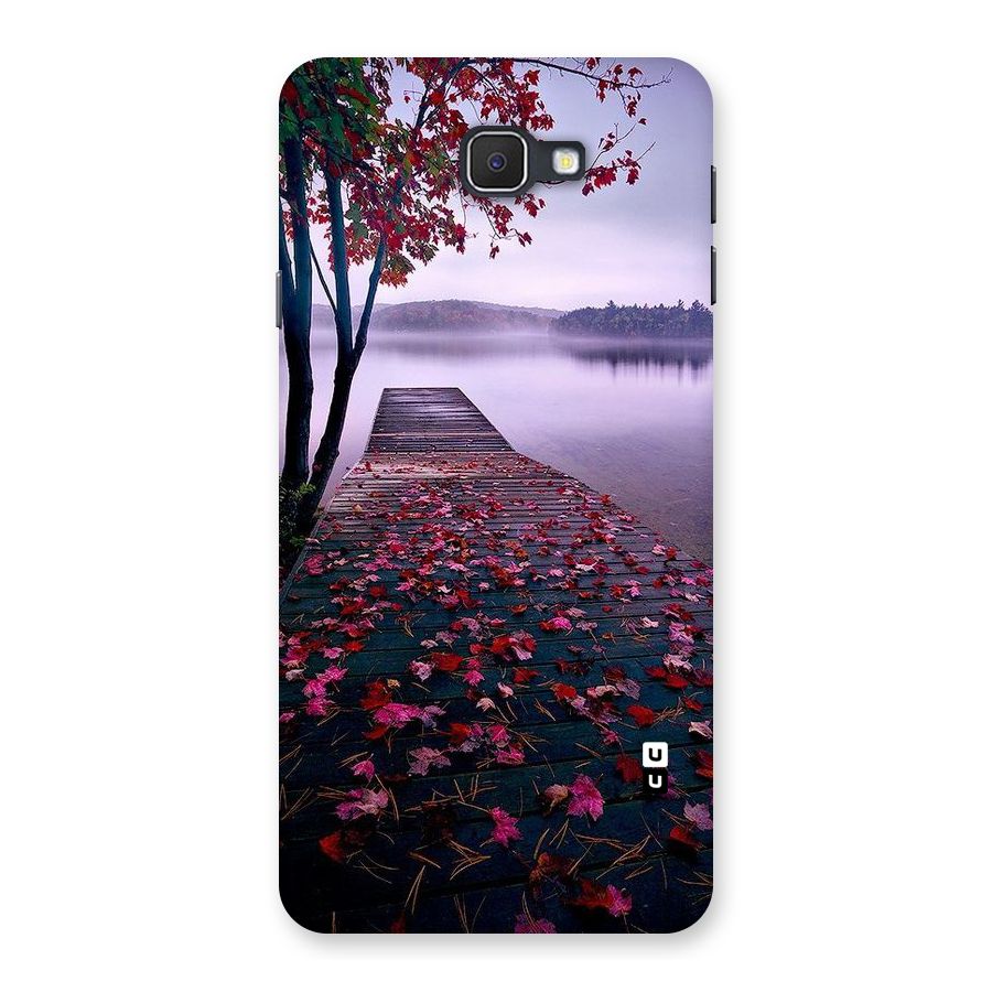 Cherry Blossom Dock Back Case for Galaxy On7 2016