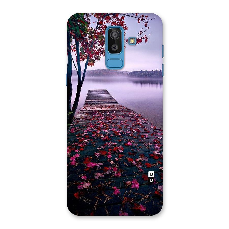 Cherry Blossom Dock Back Case for Galaxy On8 (2018)